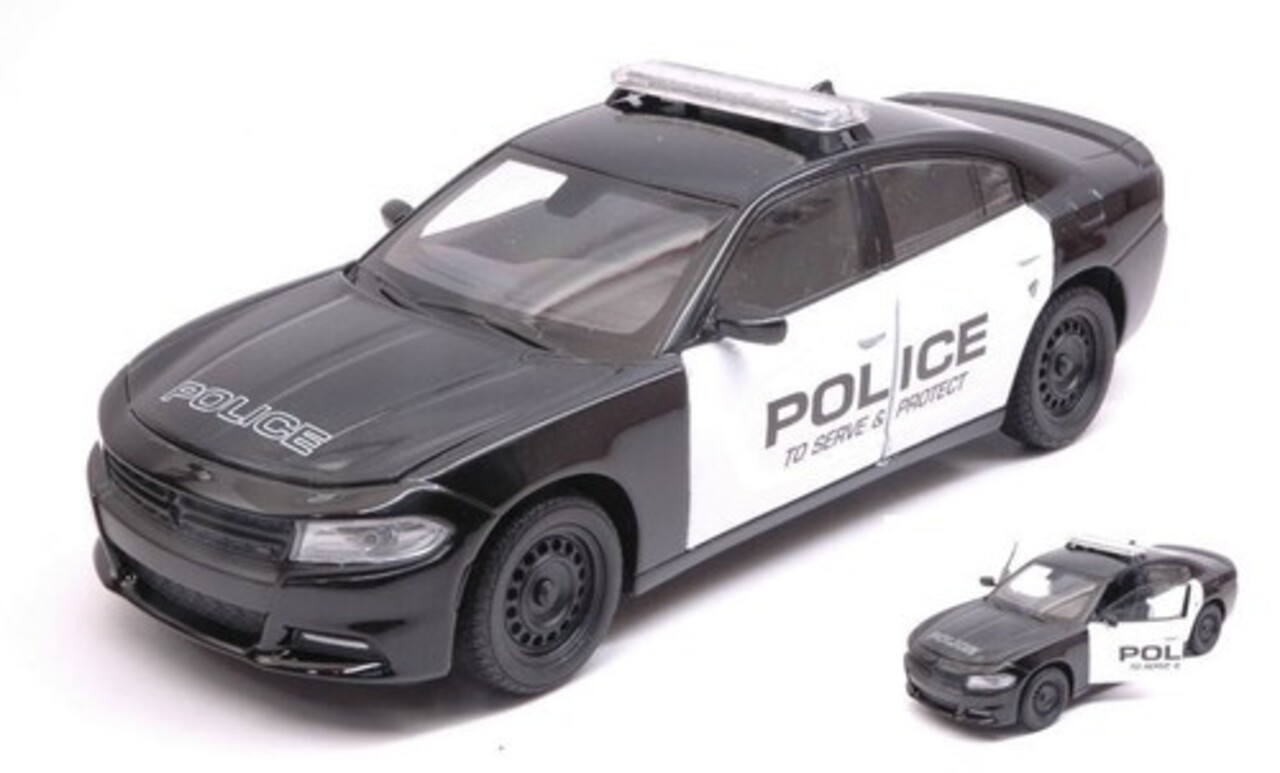 Dodge Dodge Charger Pursuit 2016 'Police' - 1:24 - Welly Dodge Dodge Charger Pursuit 2016 'Police' - 1:24 - Welly