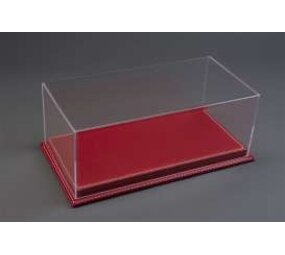Atlantic Acrylic Display Case Mulhouse + Red Leather Base - 1:8 - Atlantic Atlantic Acrylic Display Case Mulhouse + Red Leather Base - 1:8 - Atlantic