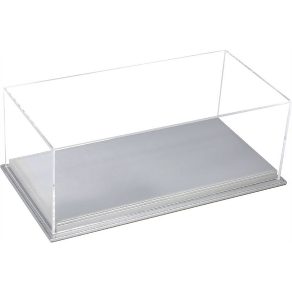 Atlantic Acrylic Display Case Mulhouse + Silver Leather Base - 1:12 - Atlantic Atlantic Acrylic Display Case Mulhouse + Silver Leather Base - 1:12 - Atlantic