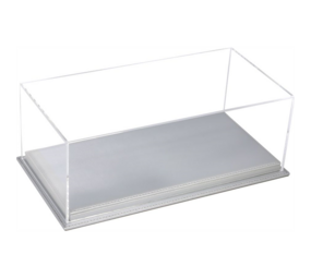 Atlantic Acrylic Display Case Mulhouse + Silver Leather Base - 1:12 - Atlantic Atlantic Acrylic Display Case Mulhouse + Silver Leather Base - 1:12 - Atlantic