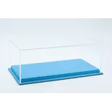 Atlantic Acrylic Display Case Mulhouse + Blue Leather Base - 1:12 - Atlantic