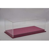 Atlantic Acrylic Display Case Mulhouse + Pink Leather Base - 1:12 - Atlantic Atlantic Acrylic Display Case Mulhouse + Pink Leather Base - 1:12 - Atlantic