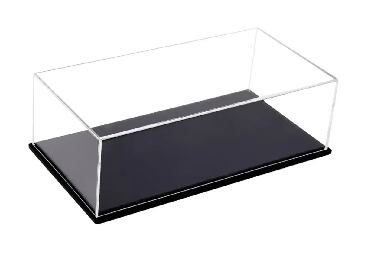 Atlantic Acrylic Display Case Stuttgart Carbin Fibre Effect Base - 1:12 - Atlantic Atlantic Acrylic Display Case Stuttgart Carbin Fibre Effect Base - 1:12 - Atlantic