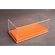 Atlantic Acrylic Display Case Mulhouse + Orange Leather Base - 1:12 - Atlantic Atlantic Acrylic Display Case Mulhouse + Orange Leather Base - 1:12 - Atlantic