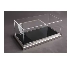 Atlantic Dieppe Deluxe Acrylic Display Case + Dieppe Black Base & Metal Edge - 1:12 - Atlantic Atlantic Dieppe Deluxe Acrylic Display Case + Dieppe Black Base & Metal Edge - 1:12 - Atlantic
