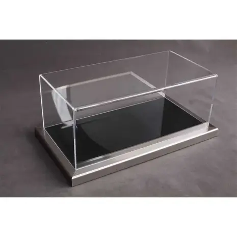 Atlantic Dieppe Deluxe Acrylic Display Case + Dieppe Black Base & Metal Edge - 1:12 - Atlantic Atlantic Dieppe Deluxe Acrylic Display Case + Dieppe Black Base & Metal Edge - 1:12 - Atlantic