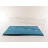 Atlantic Acrylic Display Case Mulhouse + Blue/Green  Leather Base - 1:12 - Atlantic
