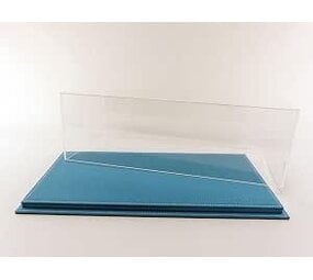Atlantic Acrylic Display Case Mulhouse + Blue/Green Leather Base - 1:12 - Atlantic Atlantic Acrylic Display Case Mulhouse + Blue/Green Leather Base - 1:12 - Atlantic