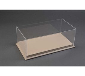 Atlantic Acrylic Display Case Mulhouse + Beige Leather Base - 1:12 - Atlantic Atlantic Acrylic Display Case Mulhouse + Beige Leather Base - 1:12 - Atlantic