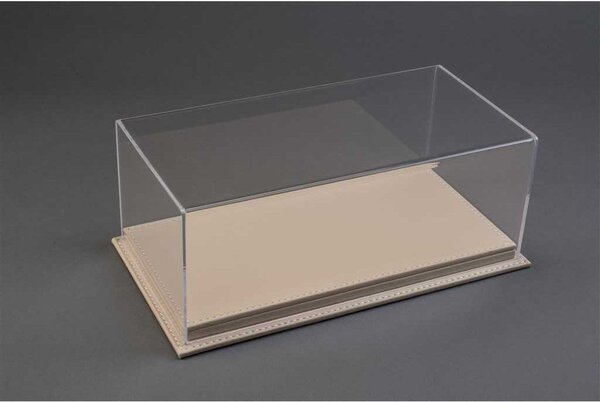 Atlantic Acrylic Display Case Mulhouse + Beige Leather Base - 1:12 - Atlantic Atlantic Acrylic Display Case Mulhouse + Beige Leather Base - 1:12 - Atlantic