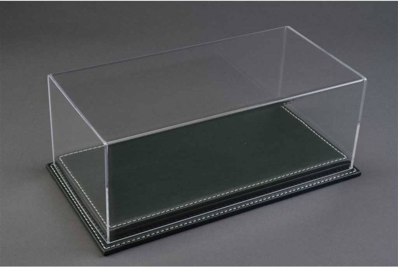 Atlantic Acrylic Display Case Mulhouse + Green Leather Base - 1:12 - Atlantic Atlantic Acrylic Display Case Mulhouse + Green Leather Base - 1:12 - Atlantic