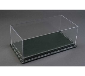 Atlantic Acrylic Display Case Mulhouse + Green Leather Base - 1:12 - Atlantic Atlantic Acrylic Display Case Mulhouse + Green Leather Base - 1:12 - Atlantic