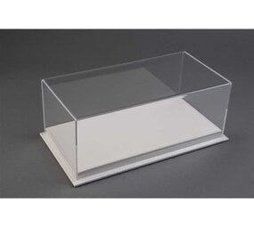 Atlantic Acrylic Display Case Mulhouse + White Leather Base - 1:12 - Atlantic Atlantic Acrylic Display Case Mulhouse + White Leather Base - 1:12 - Atlantic