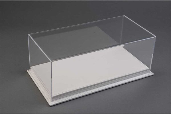 Atlantic Acrylic Display Case Mulhouse + White Leather Base - 1:12 - Atlantic