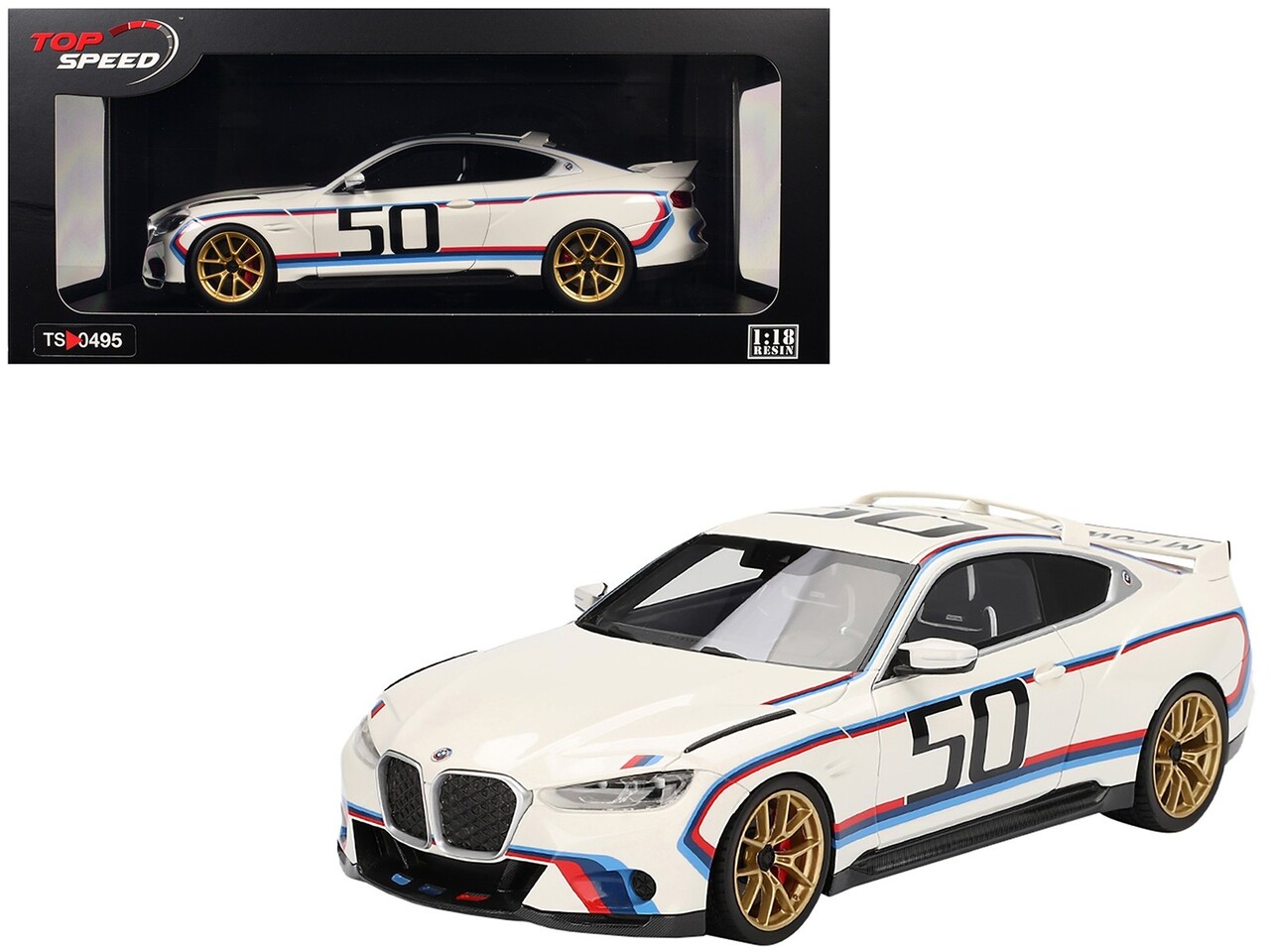 BMW BMW M4 3.0 CSL - 1:18 - Top Speed