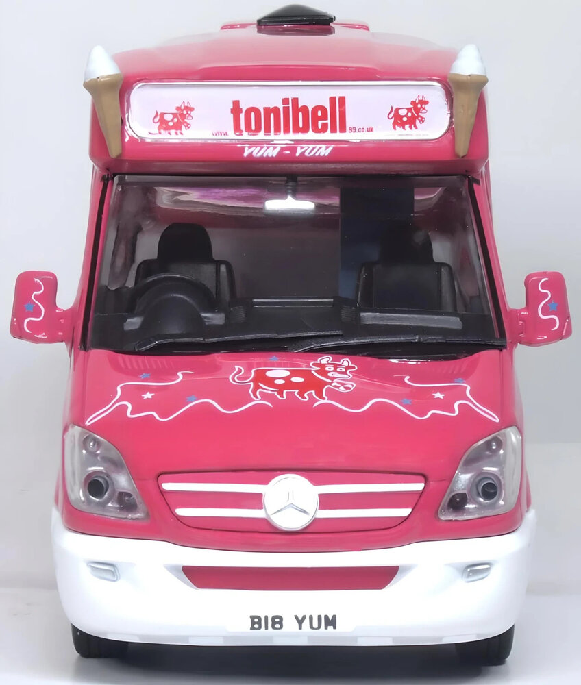 Mercedes-Benz Mercedes-Benz Sprinter Ice Cream Van - 1:43 - Oxford Mercedes-Benz Mercedes-Benz Sprinter Ice Cream Van - 1:43 - Oxford