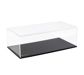 Atlantic Acrylic Display Case Stuttgart Carbon Fibre Effect Base - 1:18 - Atlantic Atlantic Acrylic Display Case Stuttgart Carbon Fibre Effect Base - 1:18 - Atlantic