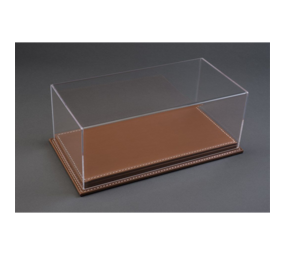 Atlantic Acrylic Display Case Mulhouse with Brown Leather Base - 1:18 - Atlantic Atlantic Acrylic Display Case Mulhouse with Brown Leather Base - 1:18 - Atlantic
