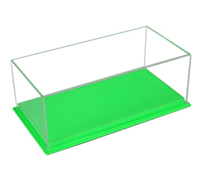 Atlantic Acrylic Display Case Mulhouse with Green Leather Base - 1:18 - Atlantic Atlantic Acrylic Display Case Mulhouse with Green Leather Base - 1:18 - Atlantic