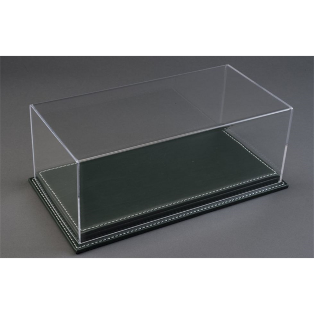 Atlantic Acrylic Display Case Mulhouse with Dark Green Leather Base - 1:18 - Atlantic Atlantic Acrylic Display Case Mulhouse with Dark Green Leather Base - 1:18 - Atlantic