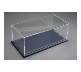 Atlantic Acrylic Display Case Maranello Dark Blue Leather Base - 1:43 - Atlantic Atlantic Acrylic Display Case Maranello Dark Blue Leather Base - 1:43 - Atlantic