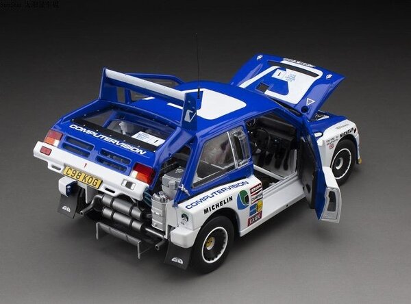 MG MG Metro 6R4 #1 Winner Rally Manx 1986 - 1:18 - Sun Star MG MG Metro 6R4 #1 Winner Rally Manx 1986 - 1:18 - Sun Star