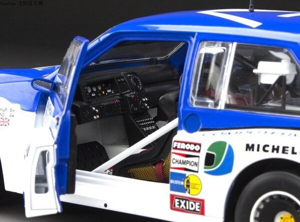 MG MG Metro 6R4 #1 Winner Rally Manx 1986 - 1:18 - Sun Star MG MG Metro 6R4 #1 Winner Rally Manx 1986 - 1:18 - Sun Star