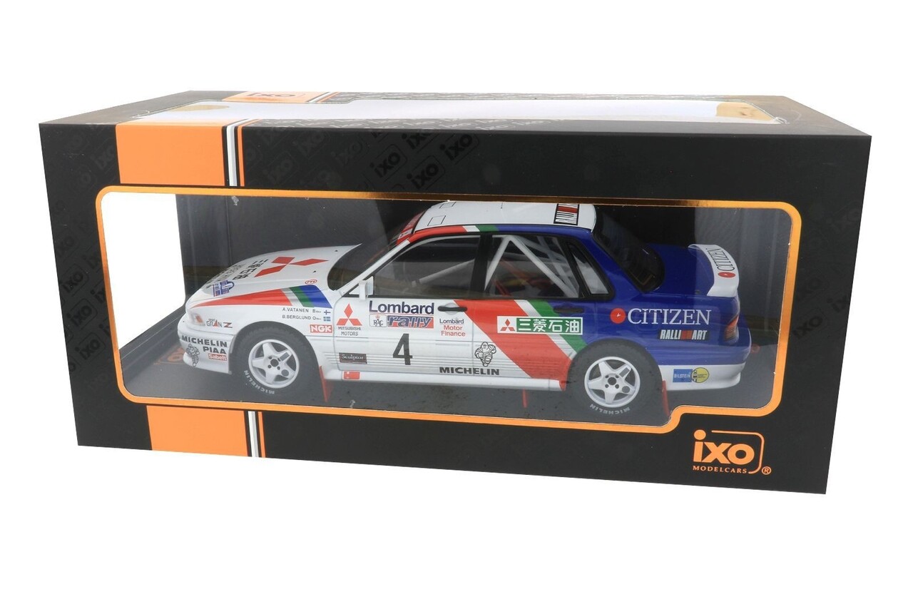 Mitsubishi Mitsubishi Galant VR-4 #4 RAC Rally 1990 - 1:18 - IXO Models Mitsubishi Mitsubishi Galant VR-4 #4 RAC Rally 1990 - 1:18 - IXO Models