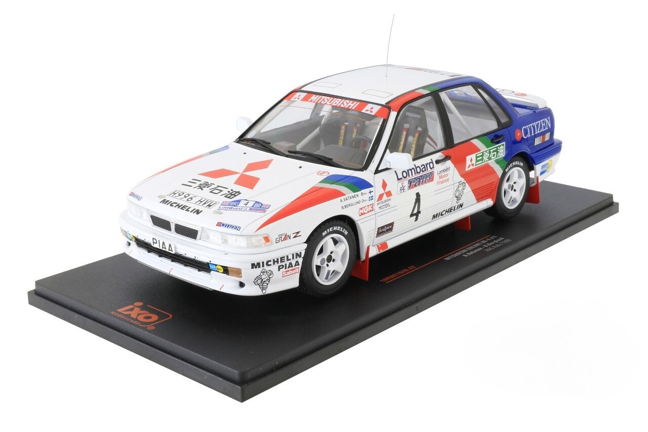 Mitsubishi Mitsubishi Galant VR-4 #4 RAC Rally 1990 - 1:18 - IXO Models Mitsubishi Mitsubishi Galant VR-4 #4 RAC Rally 1990 - 1:18 - IXO Models