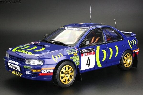 Subaru Subaru Impreza 555 #1 Rally WM Rally San Remo 1996 - 1:18 - Sun Star