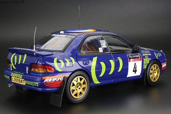 Subaru Subaru Impreza 555 #1 Rally WM Rally San Remo 1996 - 1:18 - Sun Star