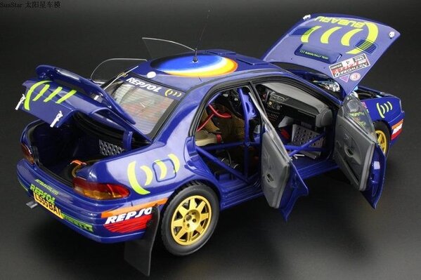 Subaru Subaru Impreza 555 #1 Rally WM Rally San Remo 1996 - 1:18 - Sun Star