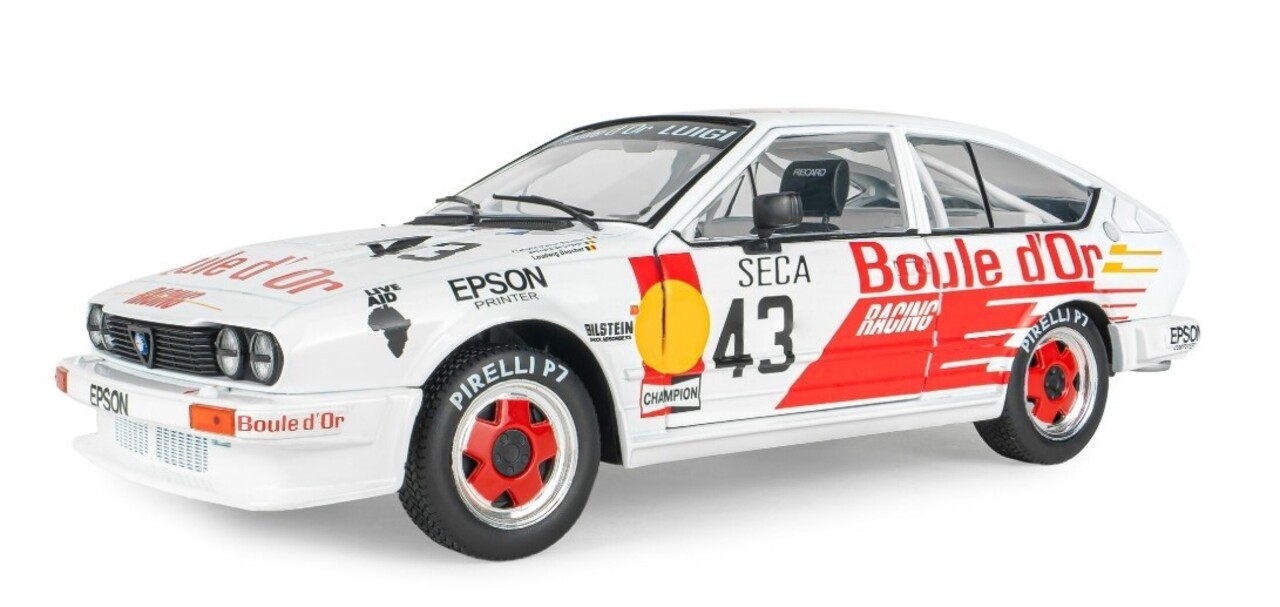 Alfa Romeo Alfa Romeo GTV6 #43 24H Spa 1985 - 1:18 - Solido Alfa Romeo Alfa Romeo GTV6 #43 24H Spa 1985 - 1:18 - Solido