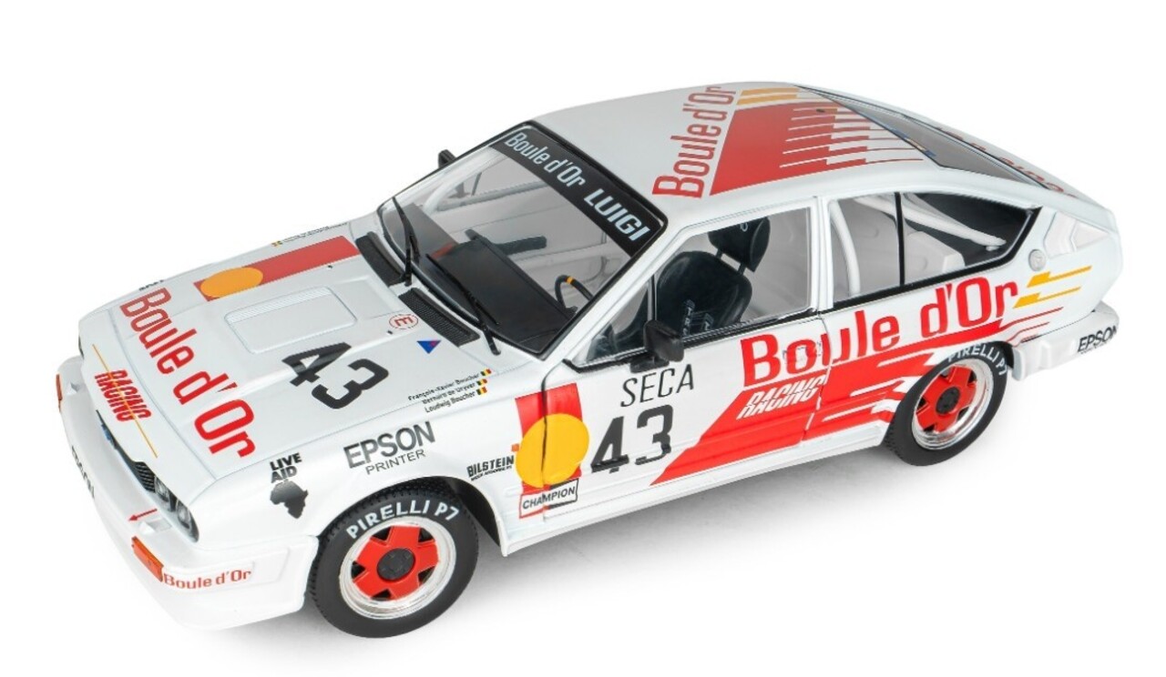 Alfa Romeo Alfa Romeo GTV6 #43 24H Spa 1985 - 1:18 - Solido Alfa Romeo Alfa Romeo GTV6 #43 24H Spa 1985 - 1:18 - Solido