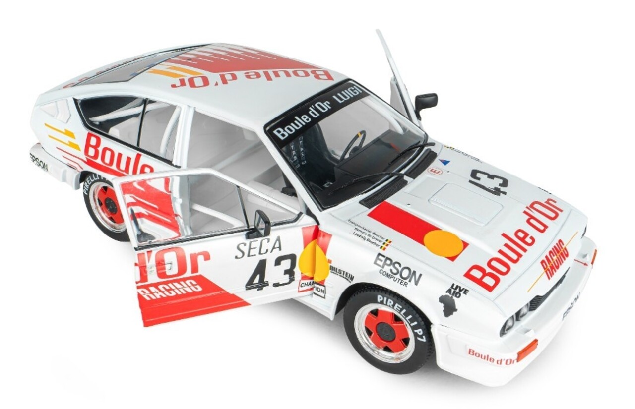 Alfa Romeo Alfa Romeo GTV6 #43 24H Spa 1985 - 1:18 - Solido Alfa Romeo Alfa Romeo GTV6 #43 24H Spa 1985 - 1:18 - Solido