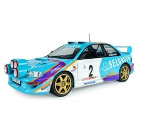 Subaru Subaru Impreza WRC #2 Rally Ypres Belgium 1998 - 1:18 - Solido