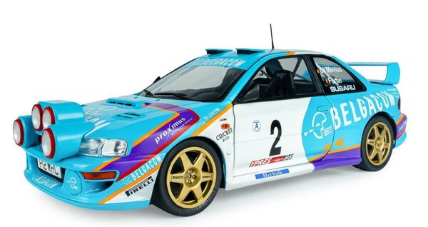 Subaru Subaru Impreza WRC #2 Rally Ypres Belgium 1998 - 1:18 - Solido Subaru Subaru Impreza WRC #2 Rally Ypres Belgium 1998 - 1:18 - Solido