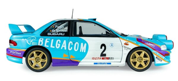 Subaru Subaru Impreza WRC #2 Rally Ypres Belgium 1998 - 1:18 - Solido Subaru Subaru Impreza WRC #2 Rally Ypres Belgium 1998 - 1:18 - Solido