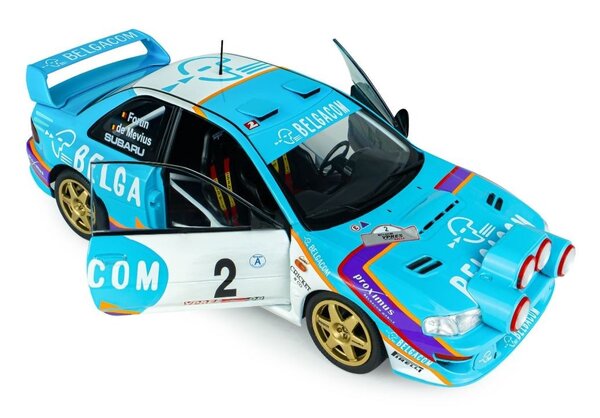 Subaru Subaru Impreza WRC #2 Rally Ypres Belgium 1998 - 1:18 - Solido Subaru Subaru Impreza WRC #2 Rally Ypres Belgium 1998 - 1:18 - Solido