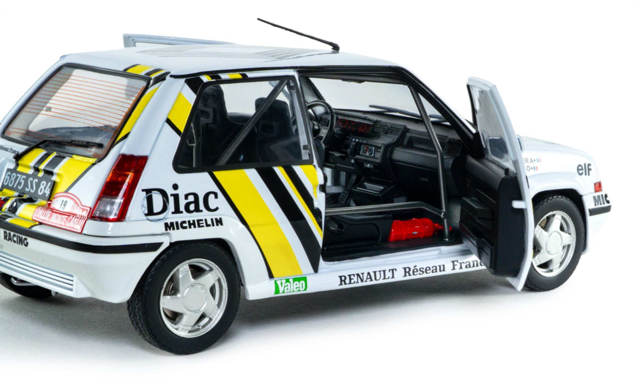 Renault Renault 5 GT Turbo MKII #19 Rally Monte Carlo 1989 - 1:18 - Solido Renault Renault 5 GT Turbo MKII #19 Rally Monte Carlo 1989 - 1:18 - Solido