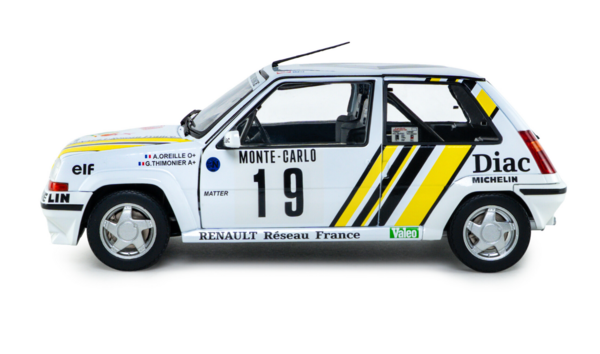 Renault Renault 5 GT Turbo MKII #19 Rally Monte Carlo 1989 - 1:18 - Solido Renault Renault 5 GT Turbo MKII #19 Rally Monte Carlo 1989 - 1:18 - Solido