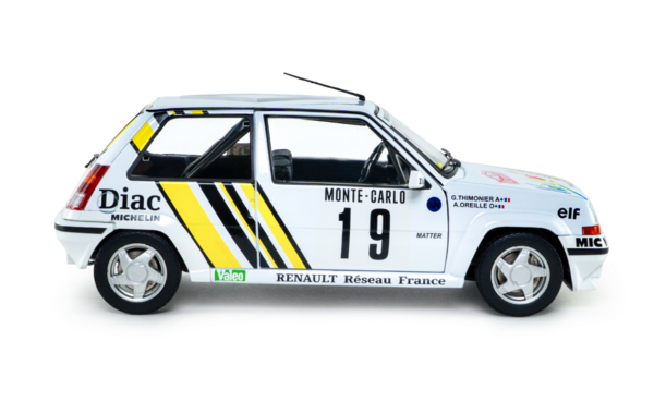 Renault Renault 5 GT Turbo MKII #19 Rally Monte Carlo 1989 - 1:18 - Solido Renault Renault 5 GT Turbo MKII #19 Rally Monte Carlo 1989 - 1:18 - Solido