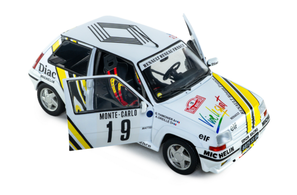 Renault Renault 5 GT Turbo MKII #19 Rally Monte Carlo 1989 - 1:18 - Solido Renault Renault 5 GT Turbo MKII #19 Rally Monte Carlo 1989 - 1:18 - Solido