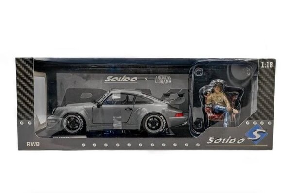 Porsche Porsche 964 RAUH-Welt RWB Bodykit & Akira Nakai - 1:18 - Solido Porsche Porsche 964 RAUH-Welt RWB Bodykit & Akira Nakai - 1:18 - Solido