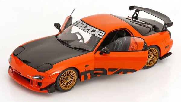 Mazda Mazda RX-7 (FD3RS) Solido Works 'Streetfighter' 1999 - 1:18 - Solido Mazda Mazda RX-7 (FD3RS) Solido Works 'Streetfighter' 1999 - 1:18 - Solido