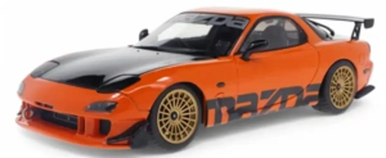 Mazda Mazda RX-7 (FD3RS) Solido Works 'Streetfighter' 1999 - 1:18 - Solido Mazda Mazda RX-7 (FD3RS) Solido Works 'Streetfighter' 1999 - 1:18 - Solido