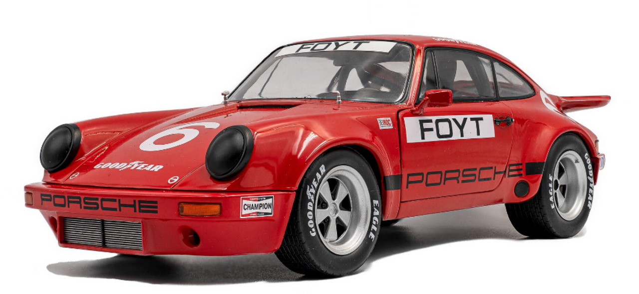 Porsche Porsche 911 IROC #6 FOYT IROC Daytona 1974 - 1:18 - Solido