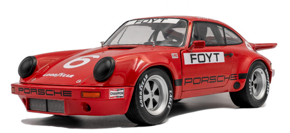 Porsche Porsche 911 IROC #6 FOYT IROC Daytona 1974 - 1:18 - Solido
