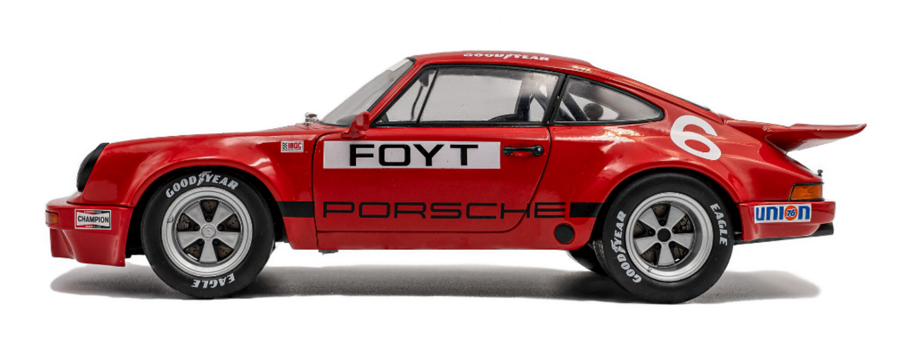 Porsche Porsche 911 IROC #6 FOYT IROC Daytona 1974 - 1:18 - Solido