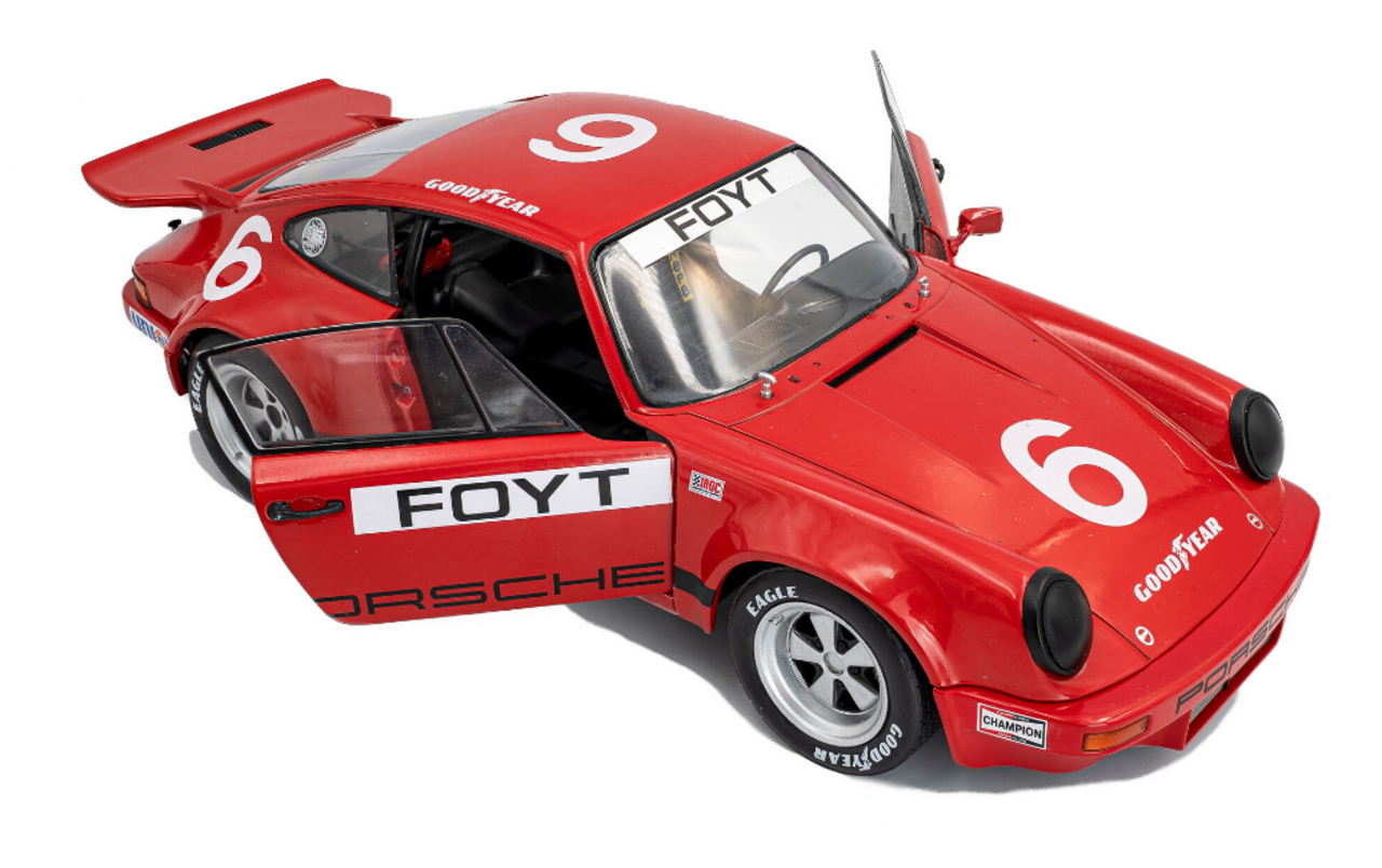 Porsche Porsche 911 IROC #6 FOYT IROC Daytona 1974 - 1:18 - Solido